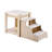 Pet Bunk Bed with Stairs Dog/Cat Window Perch Sleeper Couch Medium Size-1172764149