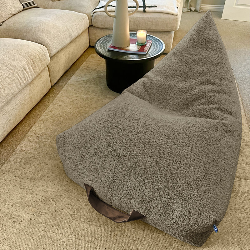 rucomfy Beanbags Snug Humbug Bean Bag Chair with Filling - Home Furniture Recliner Chair or Lounger - Soft Durable Fabric - Machine Washable - 120 x 80 x 75cm