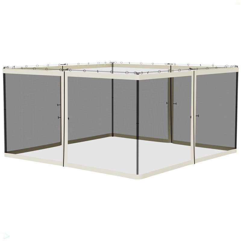 Filet de remplacement en mailles de 13 pi x 13 pi Outsunny