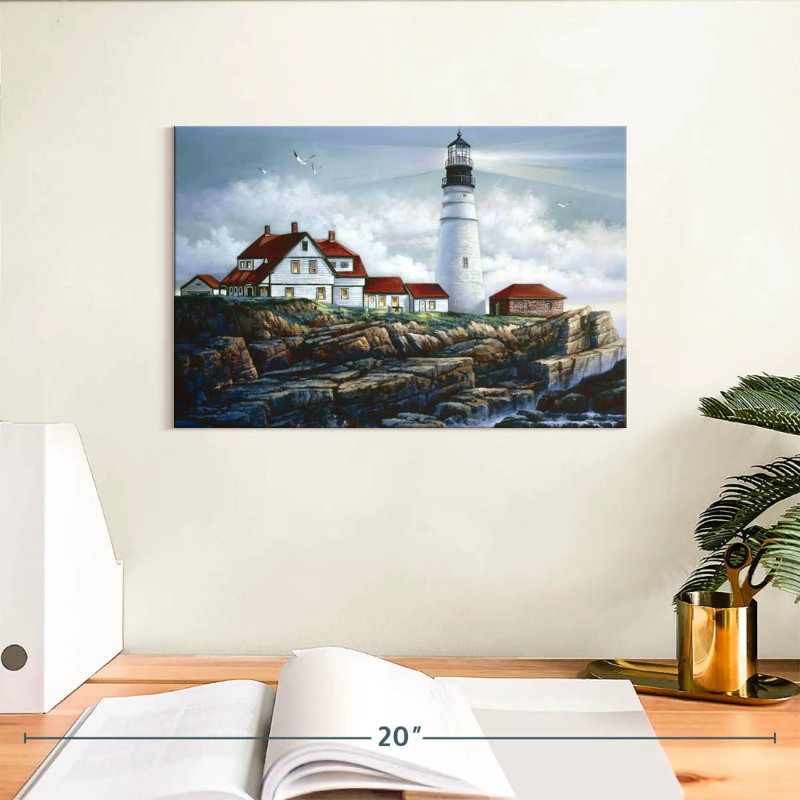 Phare de Portland Head, H 8 po x l 12 po