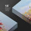 «Vibrant Wildflower Colorful Poppy Field Botanical Floral» sur toile-94423322-94423321