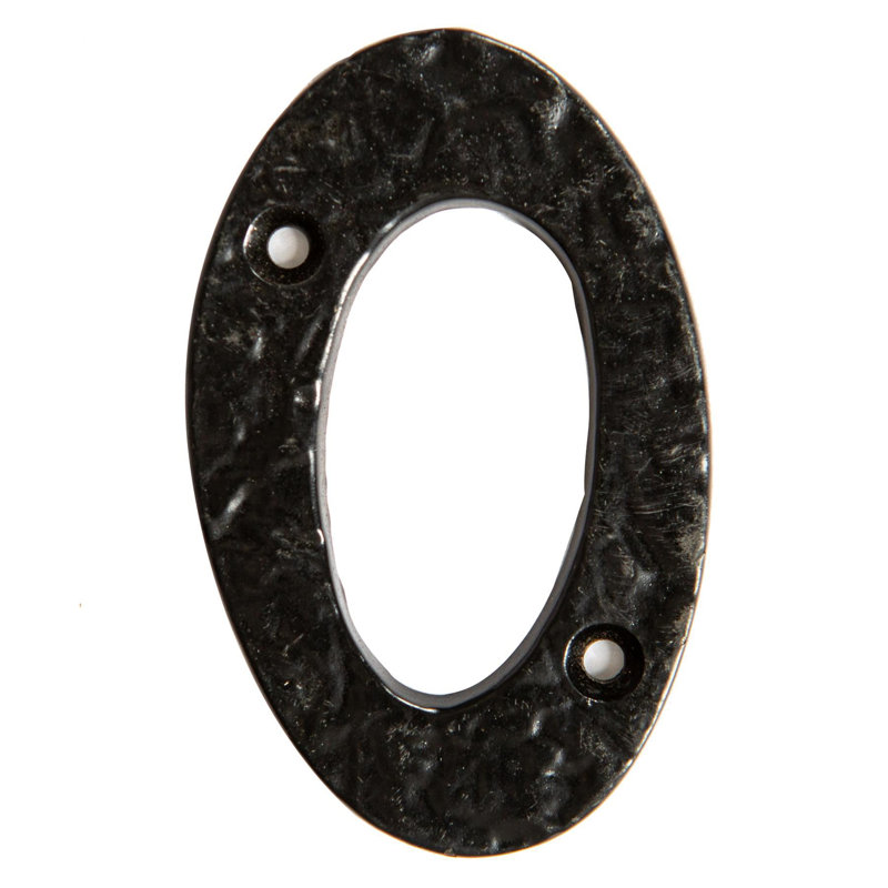 7.8cm H Iron House Number