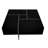 Unique Design Coffee Table with 4 Hidden Storage Compartments, Square Cocktail Table with Extendable Sliding Tabletop, UV High-gloss Design Center Table for Living Room, 31.5"x 31.5"-780425936-780425939