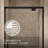 Statement76" H Pivot Shower Door With 5/16"-Thick Glass-115312545