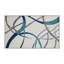 Tapis gris soyeux et moelleux-100890956