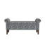 Banc de rangement avec accoudoirs roulés Wallen Traditional