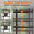 Heavy-Duty 5-Tier Adjustable Metal Garage Storage Shelving Unit, 2020 Lbs Capacity, 35" W X 16" D X 73" H Utility Shelf For Kitchen, Pantry, Basement & Laundry Room-182658888