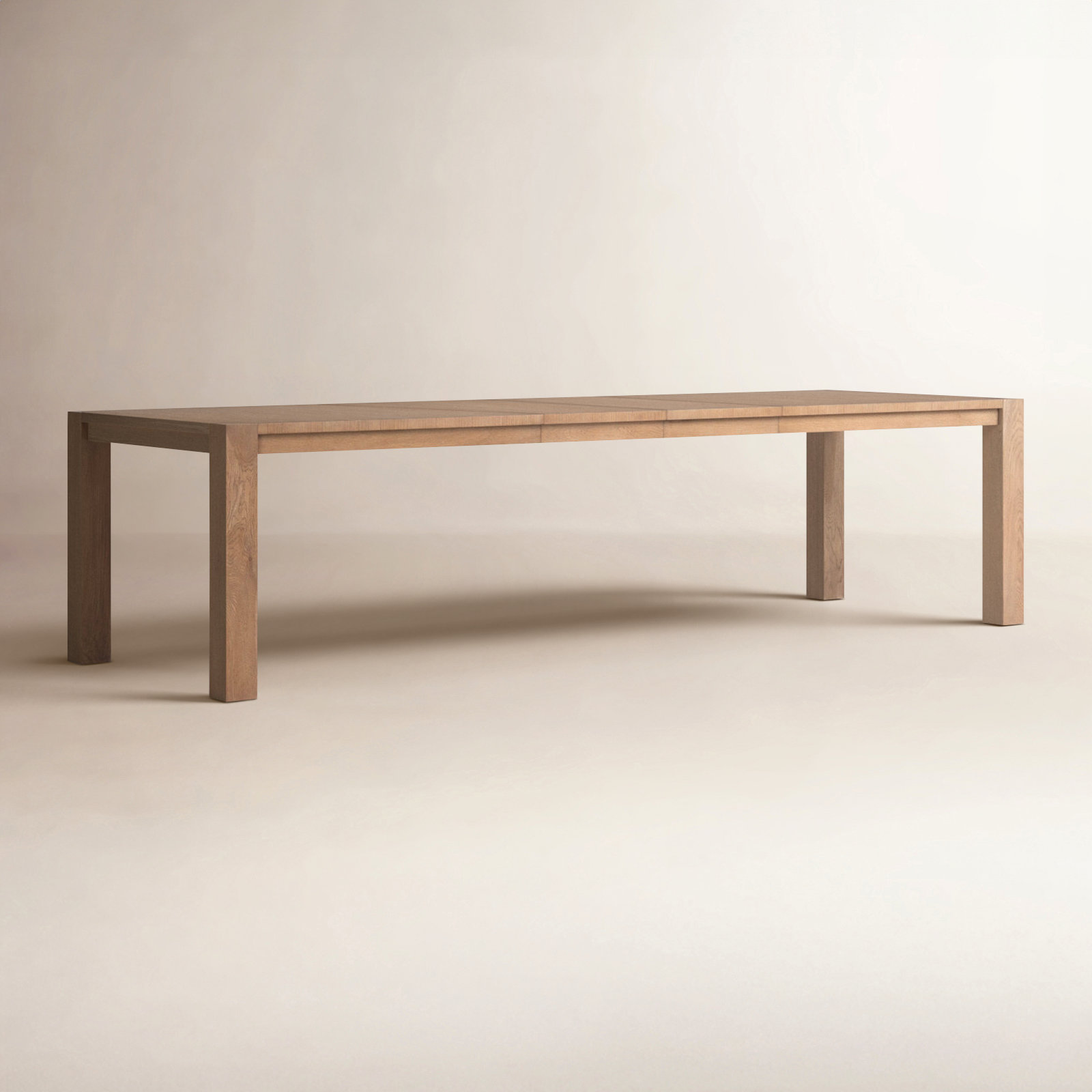 Rosalie 84" Extendable Oak Dining Table
