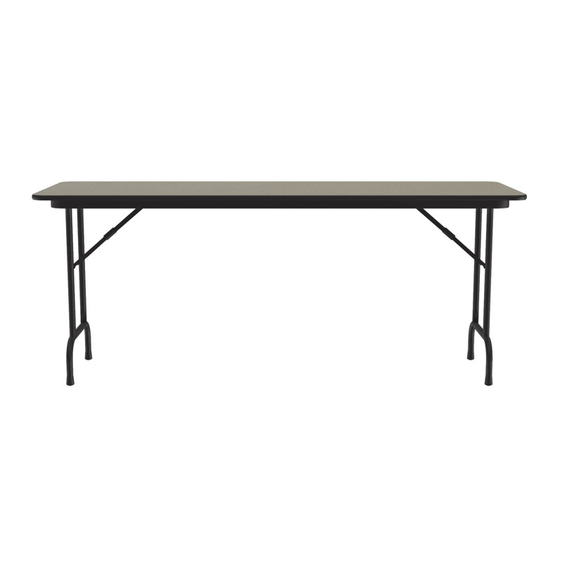 Table pliante rectangulaire 72'', H 29 po x L 72 po x l 24 po, Gris