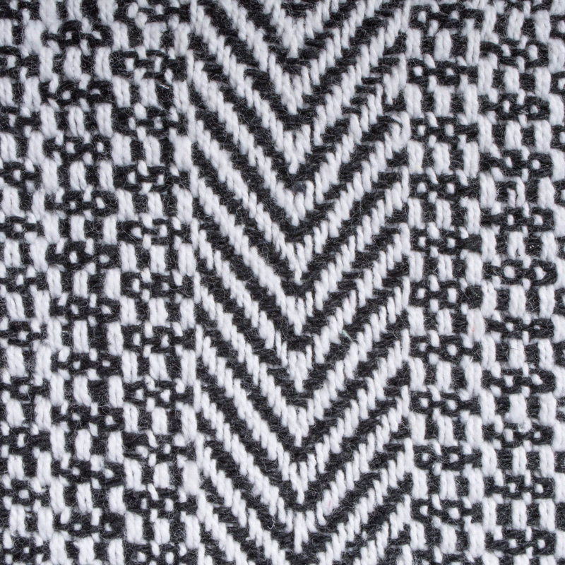 Jeté 100% coton , Noir
