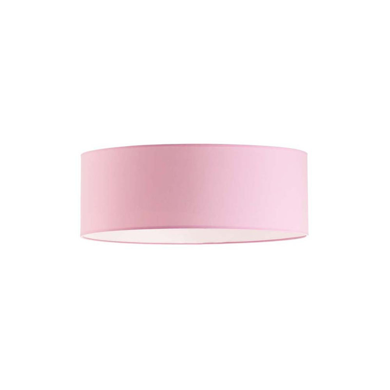 Audrionna Flush Mount, Light Pink, 20cm H x 50cm W x 50cm D