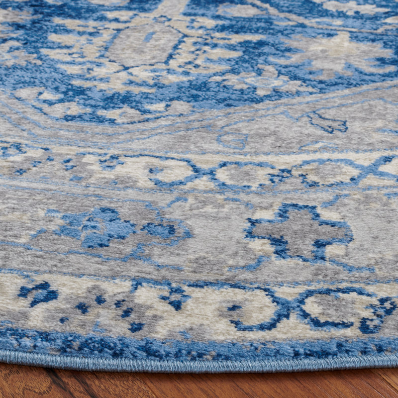 Brentwood Performance Oriental Rug, Square 6'7"
