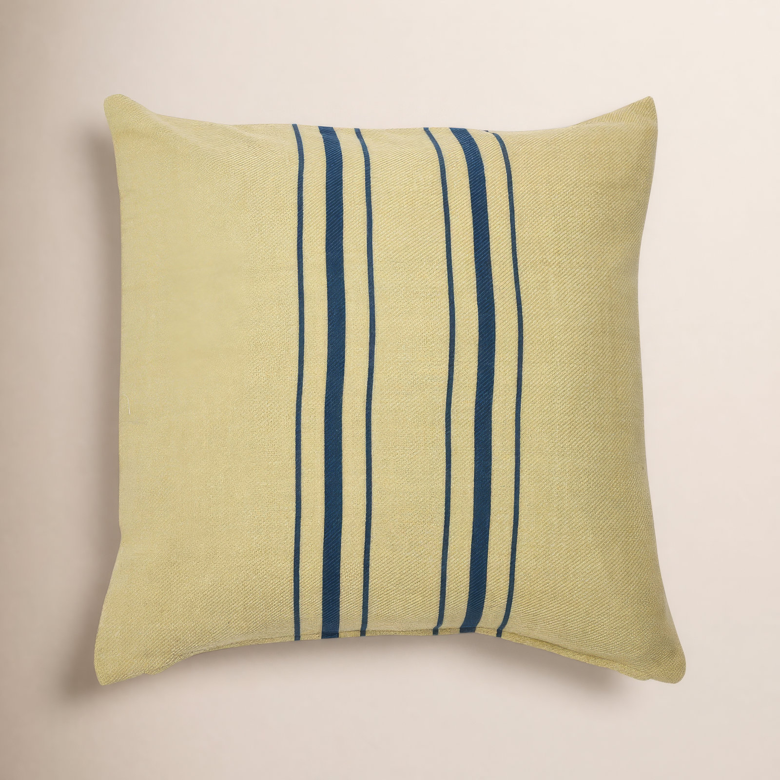 Hudie Cotton Throw Pillow, Synthetic Down Alternative