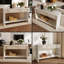 Console Elegant Farmhouse White-352974761