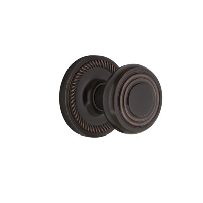 Rope Rosette with Deco Door Knob