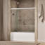Revel 59.63'' x 55.5'' Double Sliding Bath Door with CleanCoat® Technology-1318812143-1248179898
