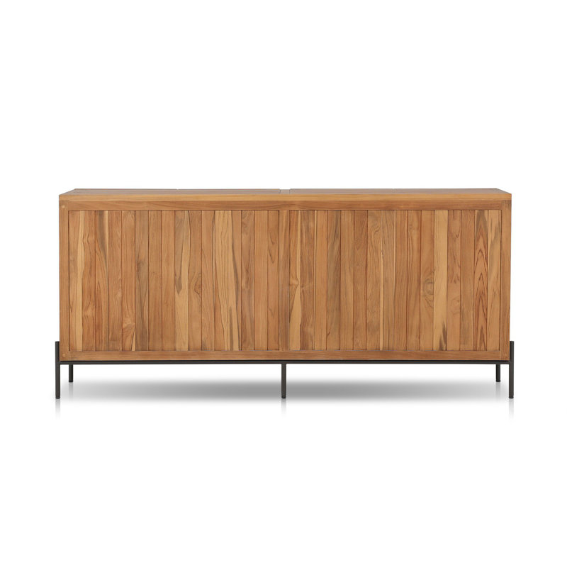 Webb Outdoor Sideboard-Natural Teak-FSC