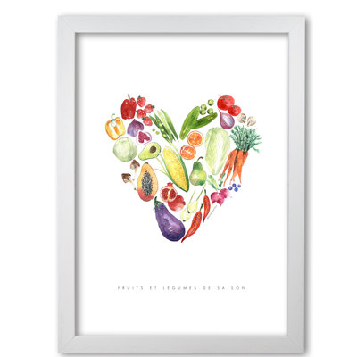 Fruit And Vegetables - Print