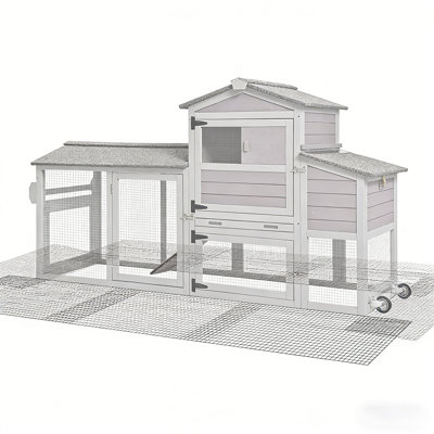 Chicken Coop Chicken Wire Fence Hen House Wire Netting Poultry Cage Barrier
