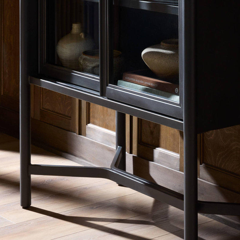 Saxon Cabinet-Brushed Bronze Patina