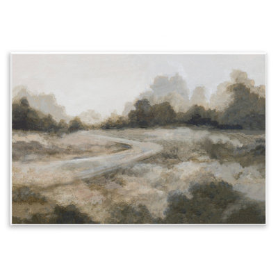 Plaque murale Timeless Horizons Landscape, design par Hannah Dawson