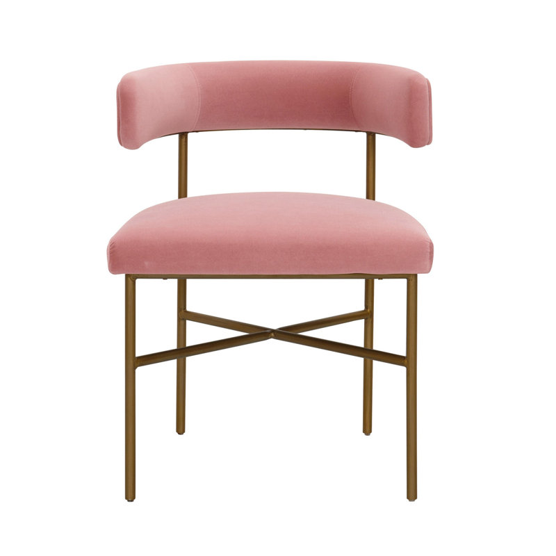 Chaise de salle à manger Deborah, Rose