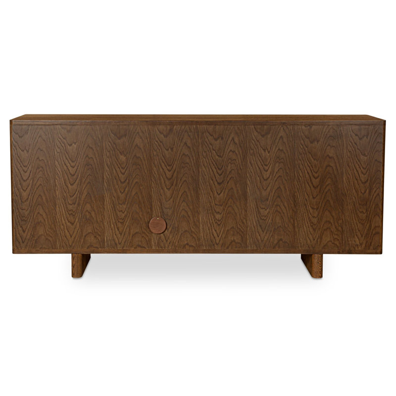 Casey Sideboard Rustic Oak, Dark Brown