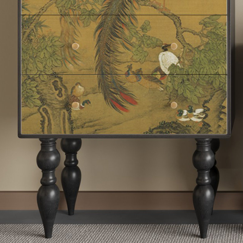 Armoire de rangement de style chinois