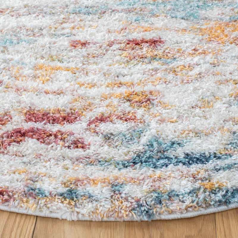 Wandle Performance Southwestern Rug, Round 4'