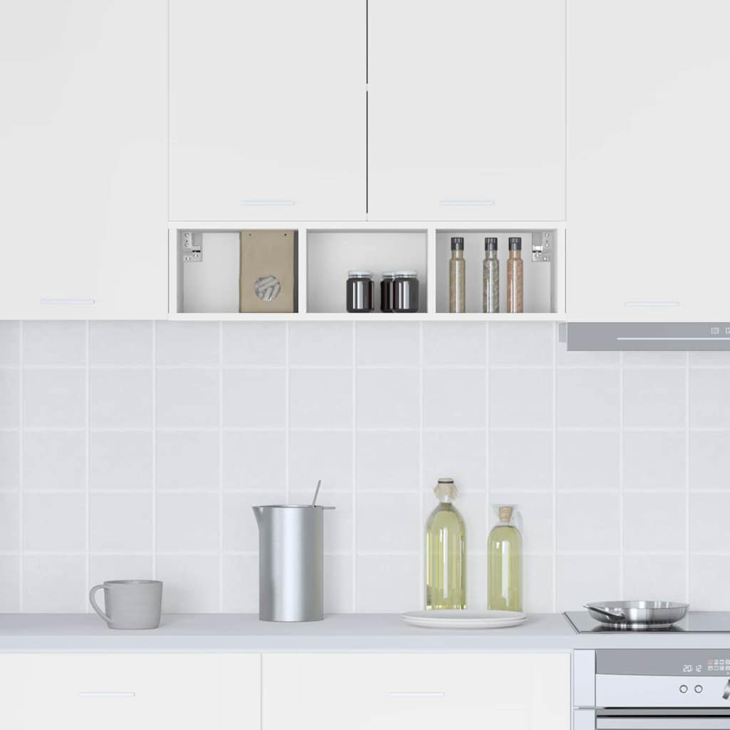 Vidaxl Hanging Cabinet With Storage Riga Grey Sonoma 20 X 29.5 X 80 Cm