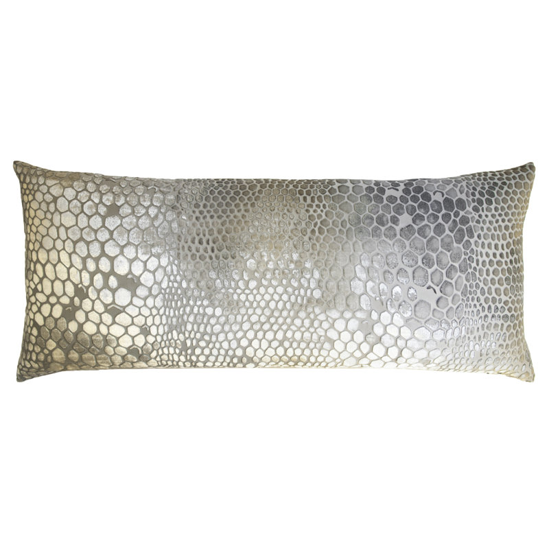 Snakeskin Velvet Rectangular Pillow Cover & Insert