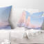 Coussin en cristal imprimé et paysage