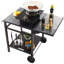 VEVOR Bar Cart with Metal Outer Material