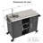 Outdoor Kitchen Island with 304 Stainless Steel Sink