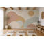 Sunburst papier peint abstrait mural amovible Boho-133492764-133492763