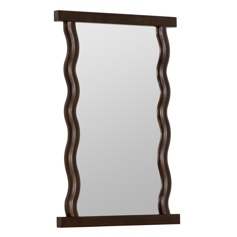 Livia Rectangle Solid Wood Mirror, 35.5" x 23.5"