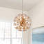 Lustre en sphère Spuntik de 18 po de diamètre et 24 lumières Tinslee