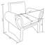 Fauteuil d'appoint