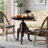 Juniah Solid Wood Top End Table