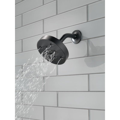 Pomme de douche fixe standard / universelle avec technologie H2Okinetic