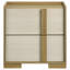 Timeless Elegance - Table de chevet 2 tiroirs Charlisa Naturel