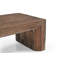 Table basse en bois naturel H 16 po L 48 po