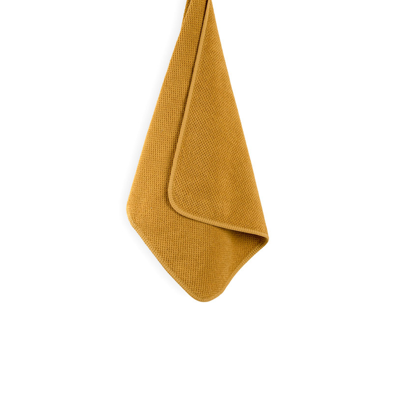 Bee Waffle Bath Sheet, Camel