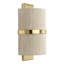 Carousel 1-Light Wall Sconce, Off-White