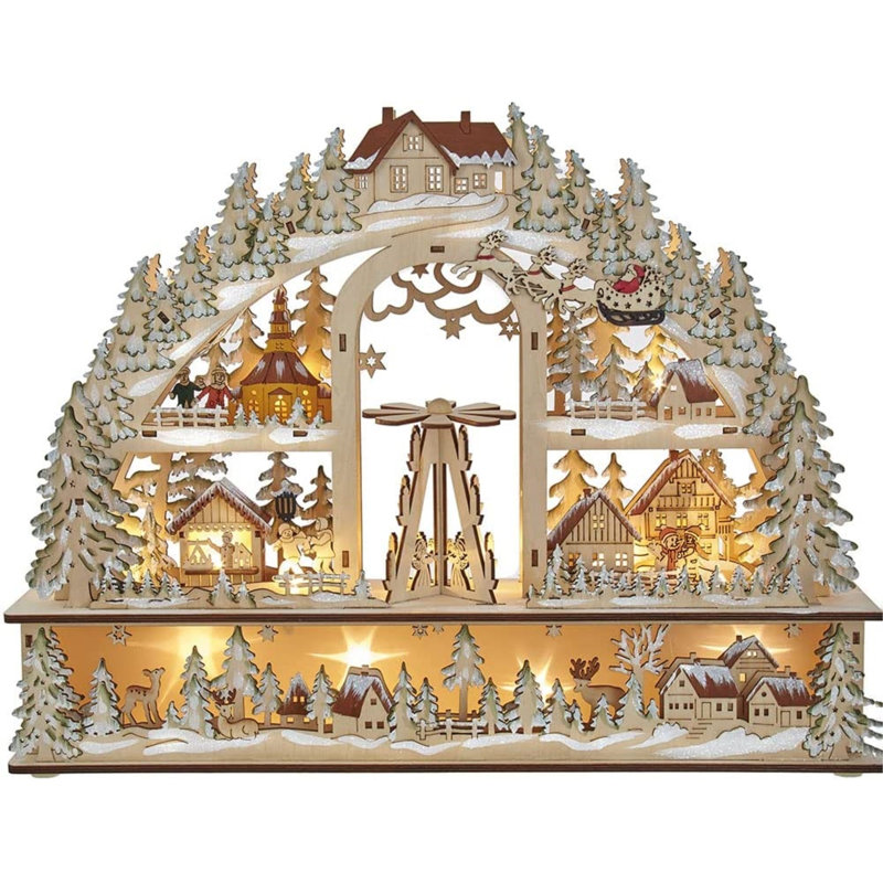 Illuminez le village de Noël