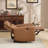 3-Piece Modern Top-Grain Leather Power Reclining Living Room Set: Electric Recliner Chair + Loveseat +Sofa With Console And Type-C & USB-696118645