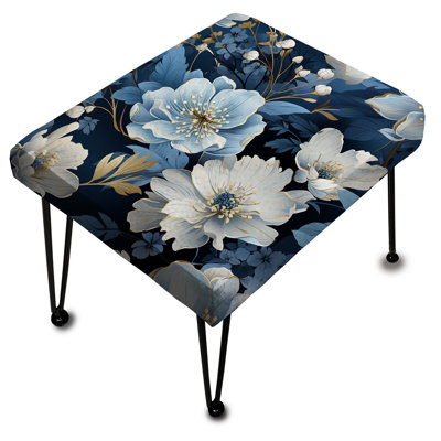 Ciocan - Repose-pieds rectangulaire floral
