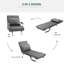 Canapé-lit pliant convertible 5 positions HOMcom