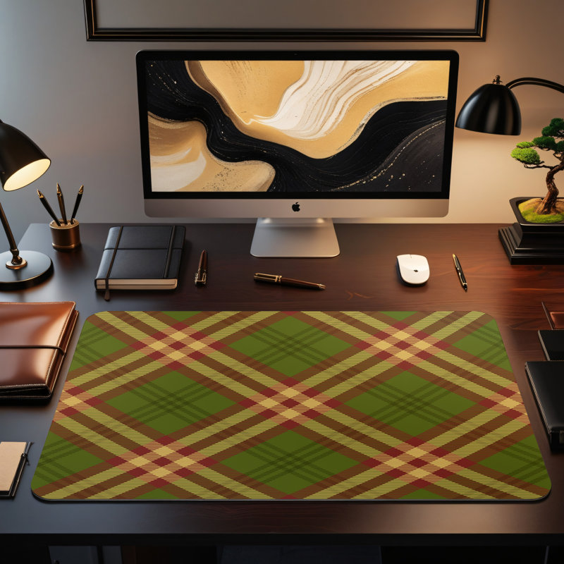 Polyester Desk Pad, 31.5x15.5