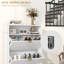 12 Pair Flip Down Shoe Storage